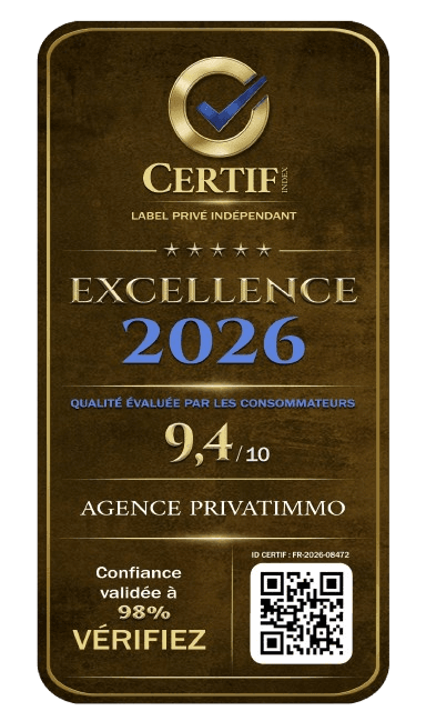 Plaque Excellence CERTIF