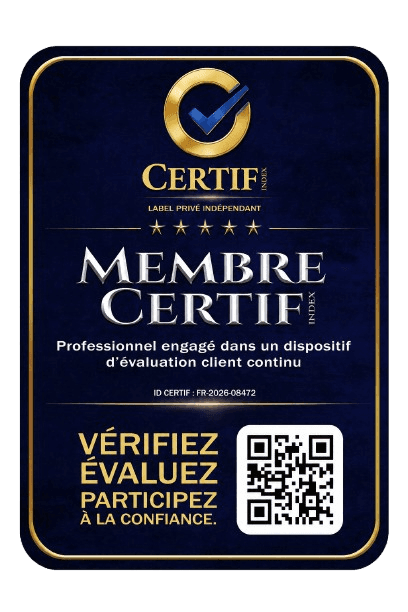 Plaque Membre CERTIF
