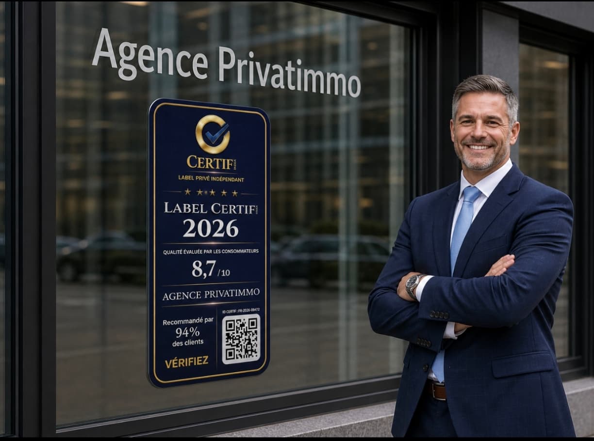 Support CERTIF Index visible en vitrine